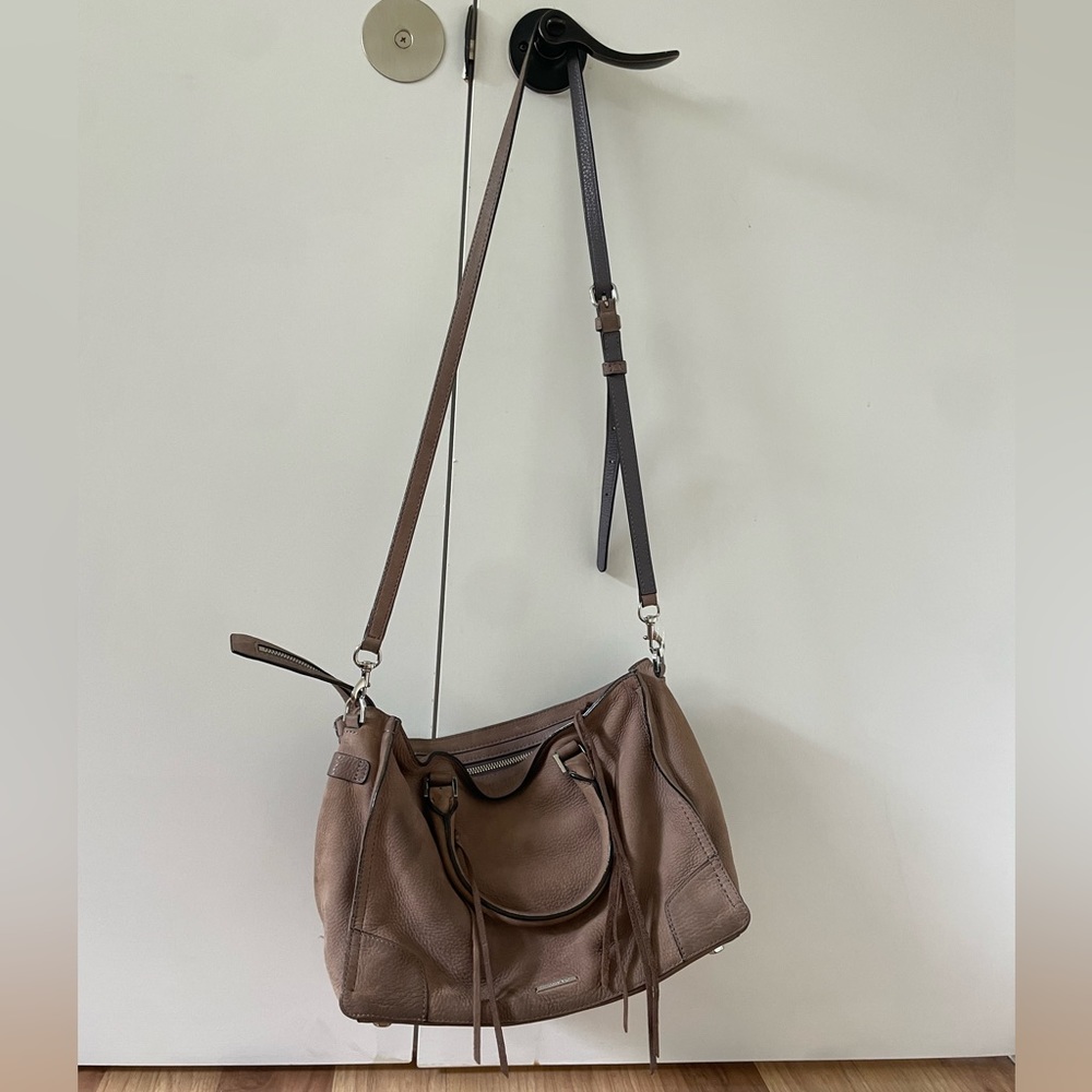 REBECCA MINKOFF SUEDE BAG
